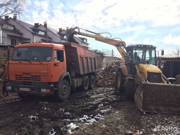 Услуги самосвала Камаз 15тонн. 10м3