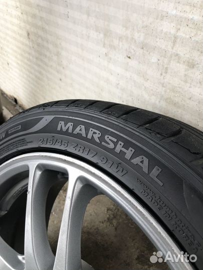 Японские диски r17 4x100/4х114.3 с резиной