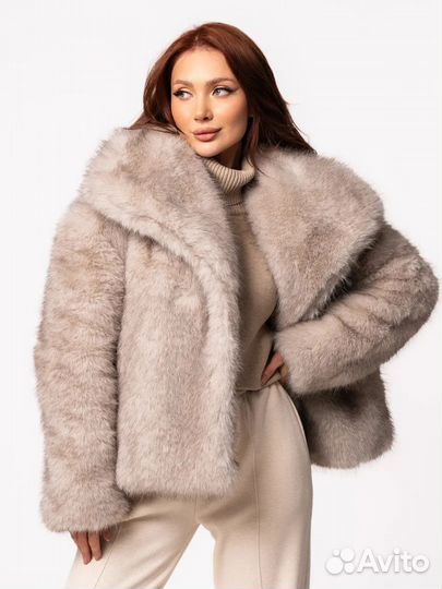 Шубка женская пушистая lux