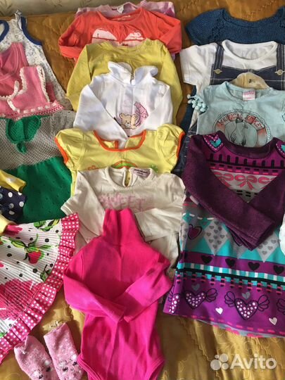 Вещи пакетом на девочку