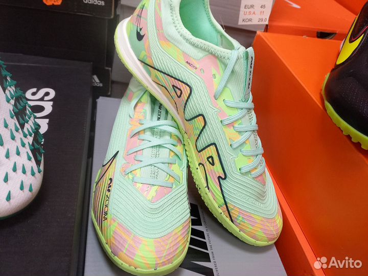 Футзалки nike mercurial air zoom