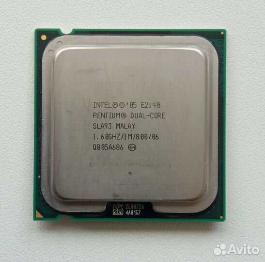 Pentium Dual Core E2140 1.6 Ghz