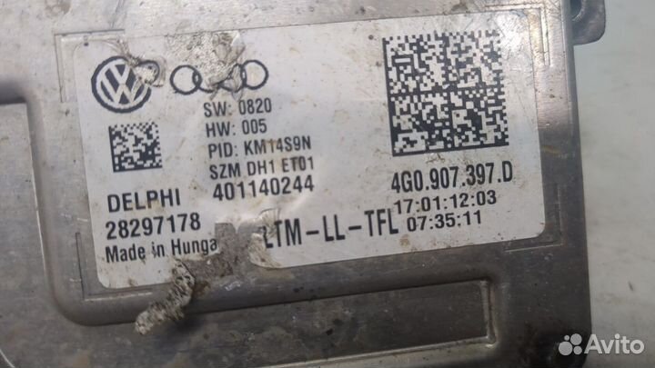 Блок розжига Audi A6 (C7), 2012