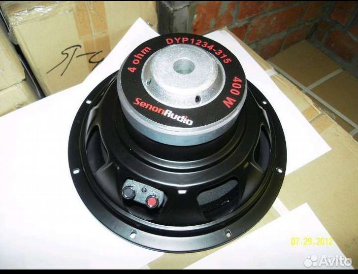 Динамик нч 12 дюймов 400 вт
