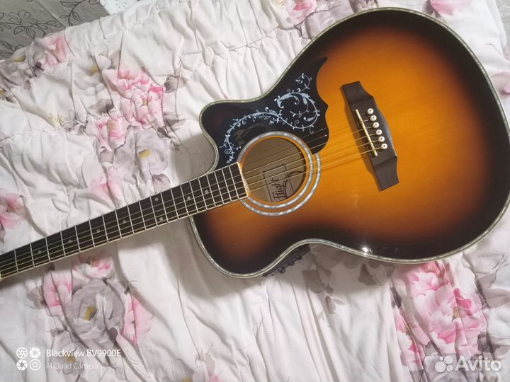 Гитара электроакустическая Flight F-230C SB+чехол