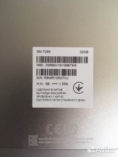 Планшет samsung galaxy tab A
