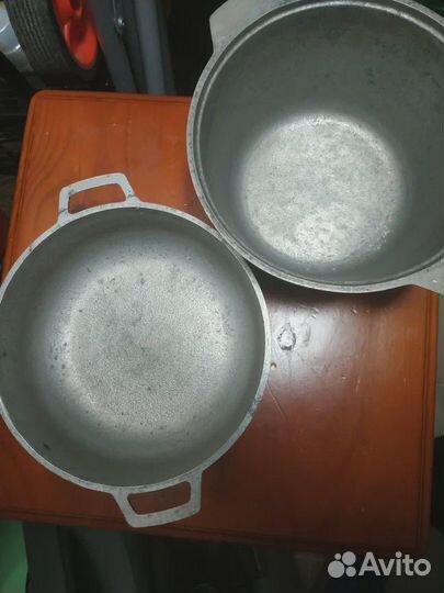 Утятница алюминиевая, кастрюльки