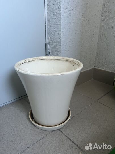 Кашпо для цветов керамика