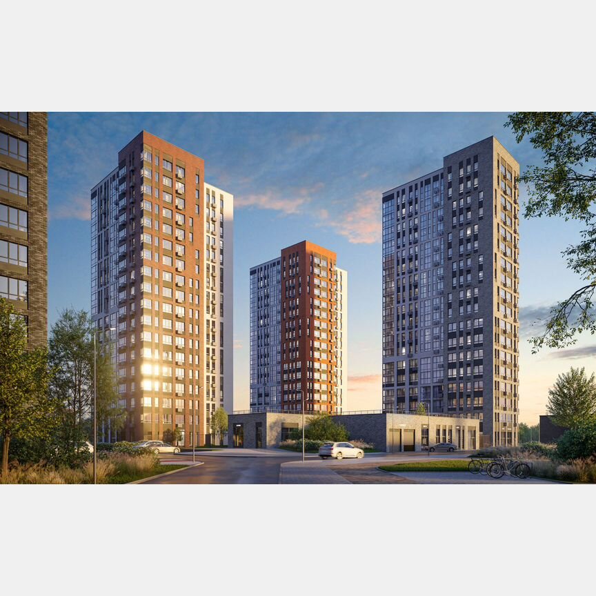 4-к. квартира, 99,4 м², 2/17 эт.