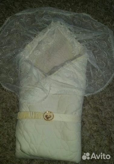 Зимнее конверт - одеяло на выписку