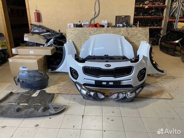 Ноускат Kia Sportage 4 морда в сборе