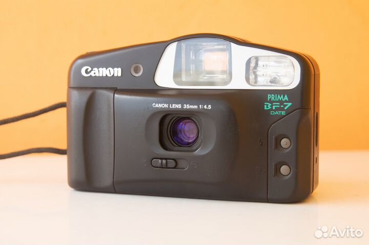 Пленочный фотоаппарат Canon BF-7 + примеры