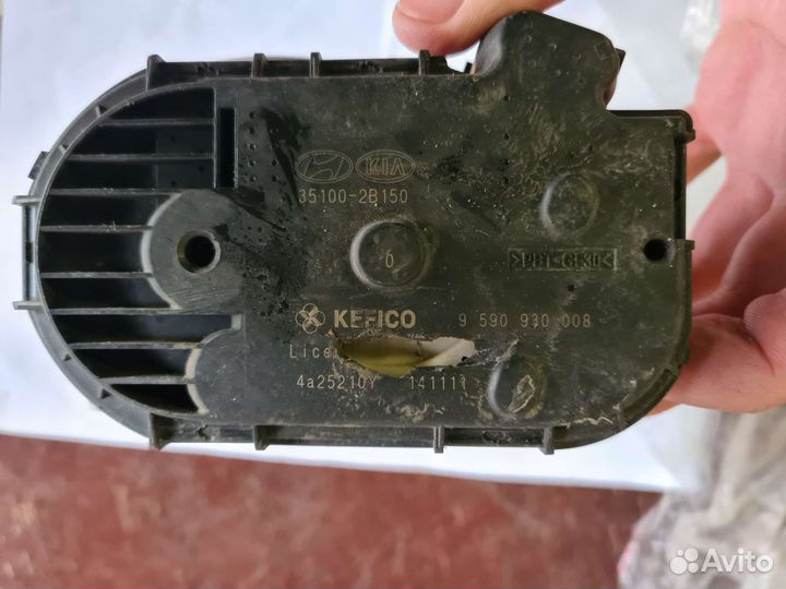 Заслонка дроссельная 351002B150