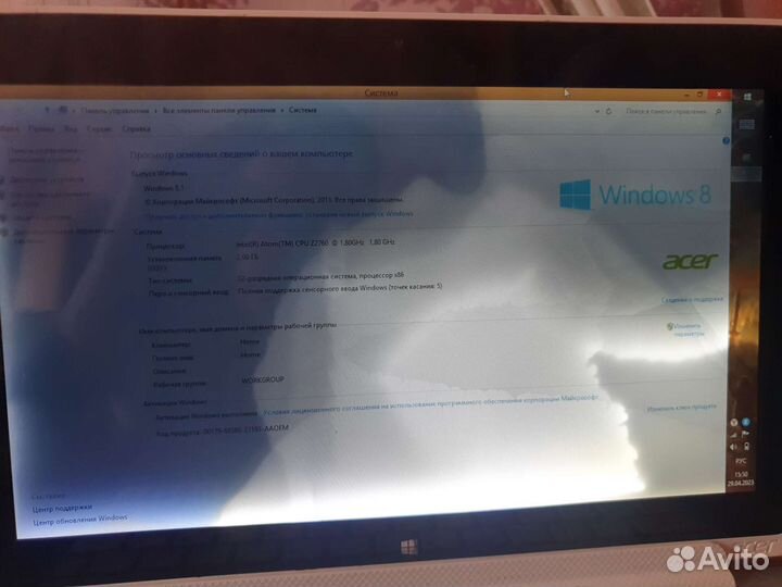 Acer iconia tab w510