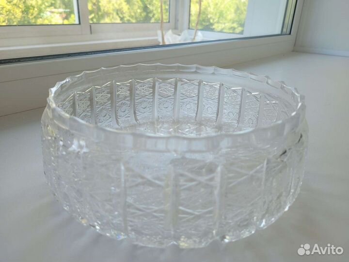 Ваза хрустальная СССР