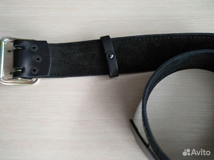 Ремень военный кожаный
