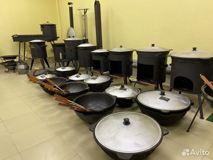 Казан чугунный