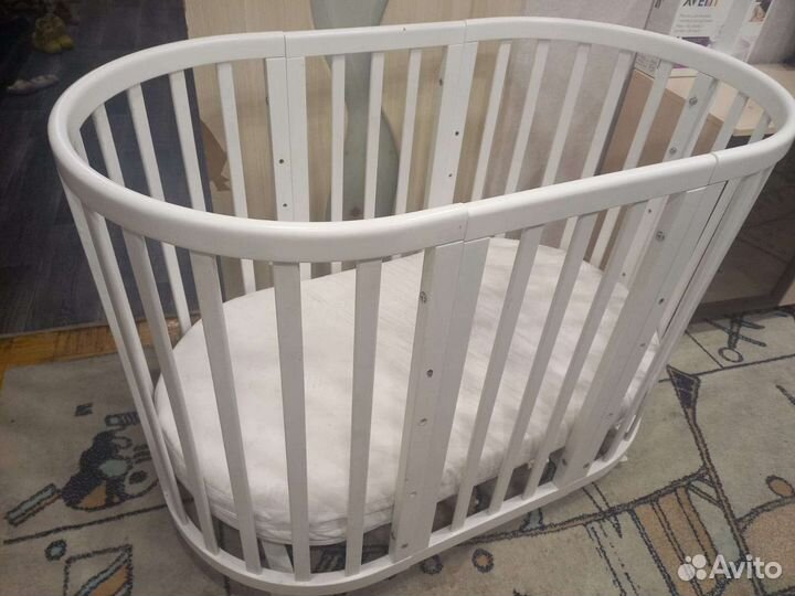 Детская кроватка круглая бу