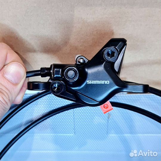 Гидравлический тормоз Shimano BL-M4100+BR-MT410
