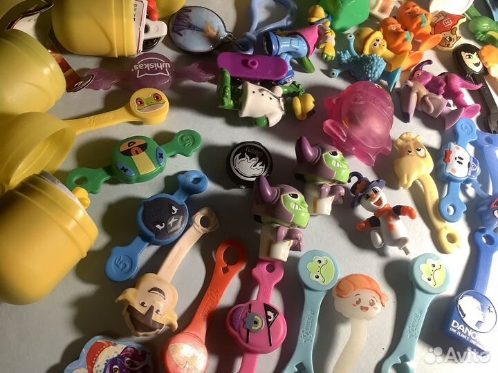 Игрушки kinder скрепыши mattel дино одним лотом