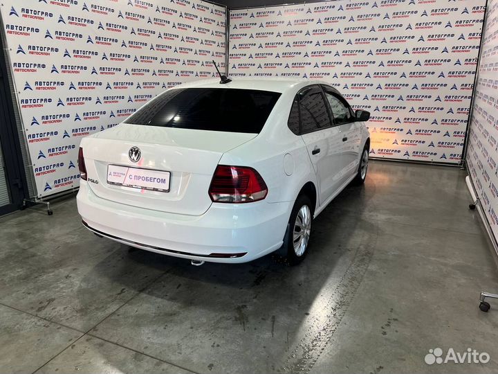 Volkswagen Polo 1.6 МТ, 2019, 102 070 км