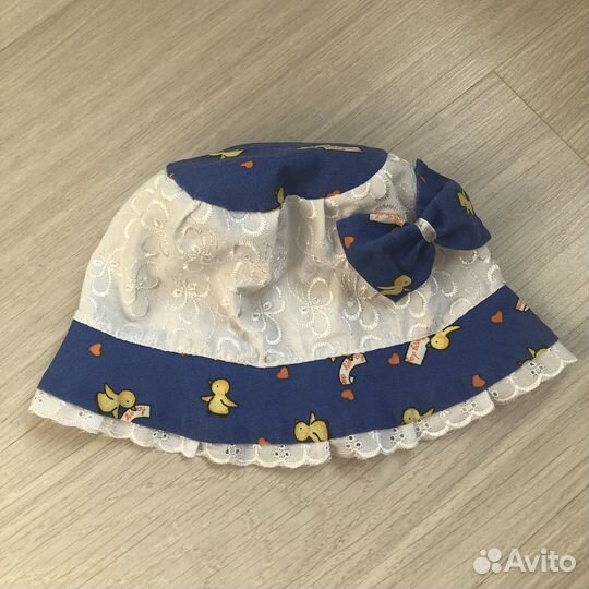 Новая панама для девочки 1-1,5 года