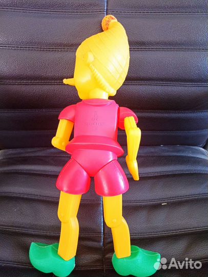 Игрушка СССР. Буратино. Рост 38 см