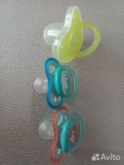 Пустышка avent + chicco
