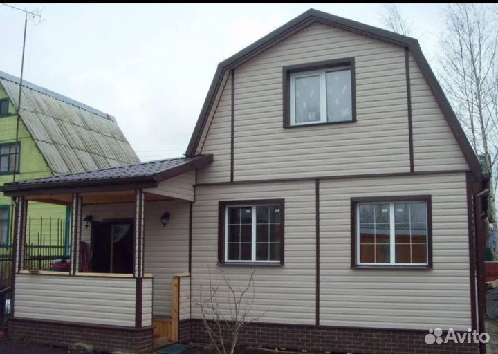 Обшивка домов сайдингом и панелями утепление