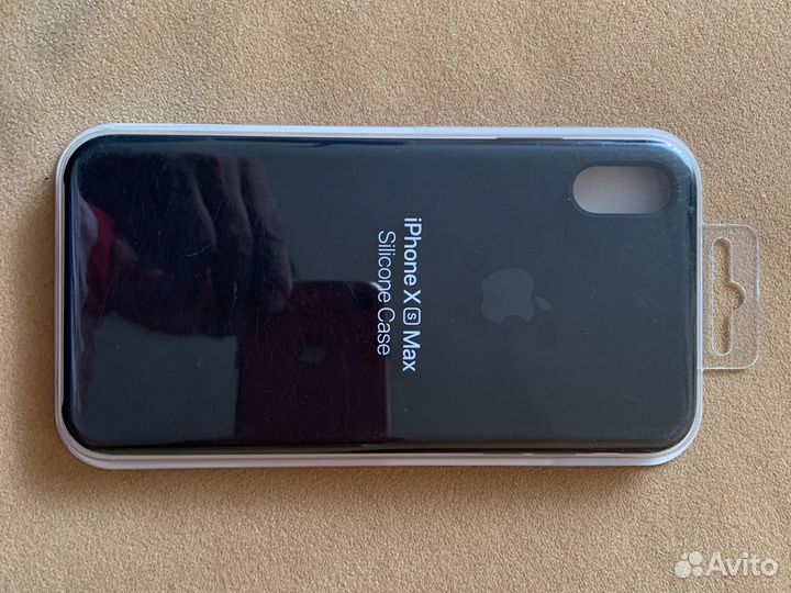 Чехол iPhone Xs Max черный и Xs ррзовый оригинал
