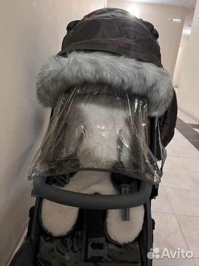 Санки коляска комбинированная Ника детям 7-5S