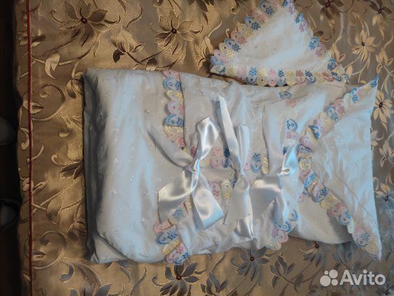 Конверт одеяло на выписку осень