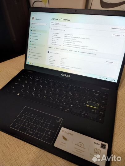 Ноутбук asus vivobook 14