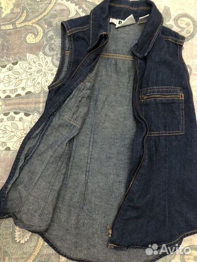 Жилетка джинсовая dkny