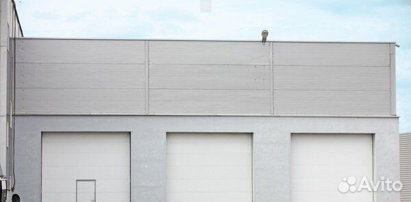 Секционные промышленные ворота