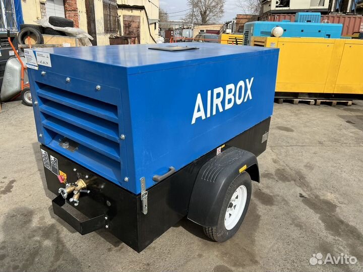 Дизельный компрессор Airbox на шасси