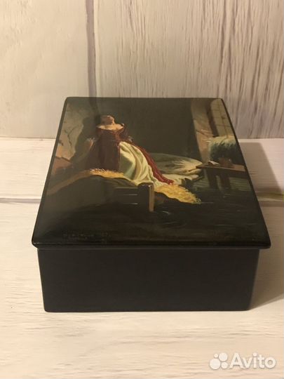 Шкатулка «Княжна Тараканова» 1962 год