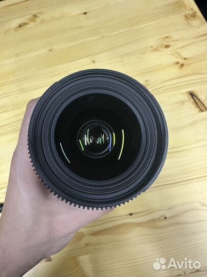 Объектив Sigma 18-35mm f1.8 canon EF