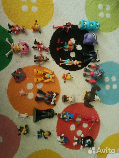 Игрушки из McDonalds burger king