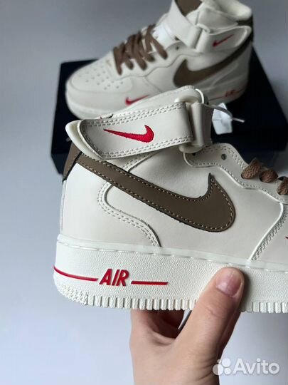 NikE air force 1 mid зимние