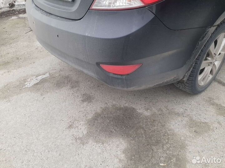 Бампер Хундай солярис