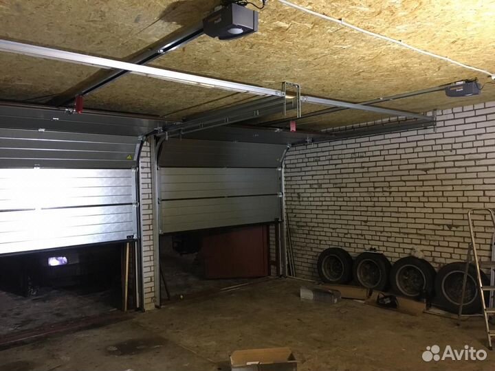 Гаражные секционные ворота