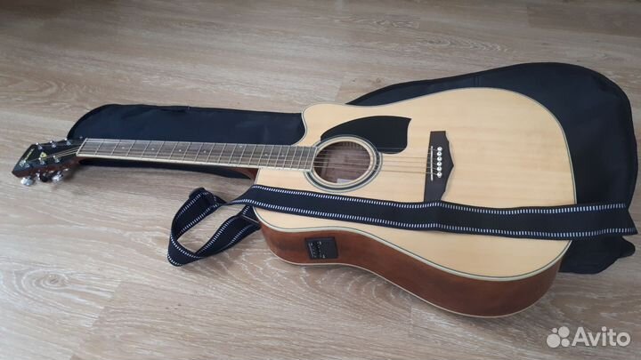Гитара электроакустическая ibanez pf15ece-nt
