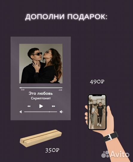 Рамка с живым фото