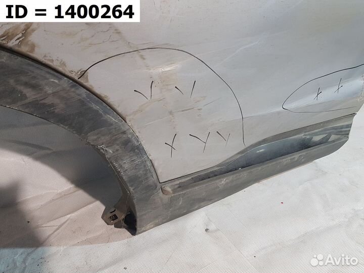 Дверь задняя правая Hyundai Santa Fe