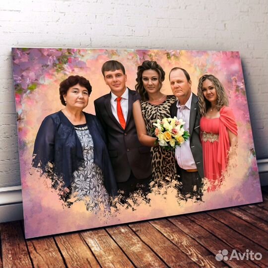 Фото на хосте за 1деньКурск/Портрет на холсте