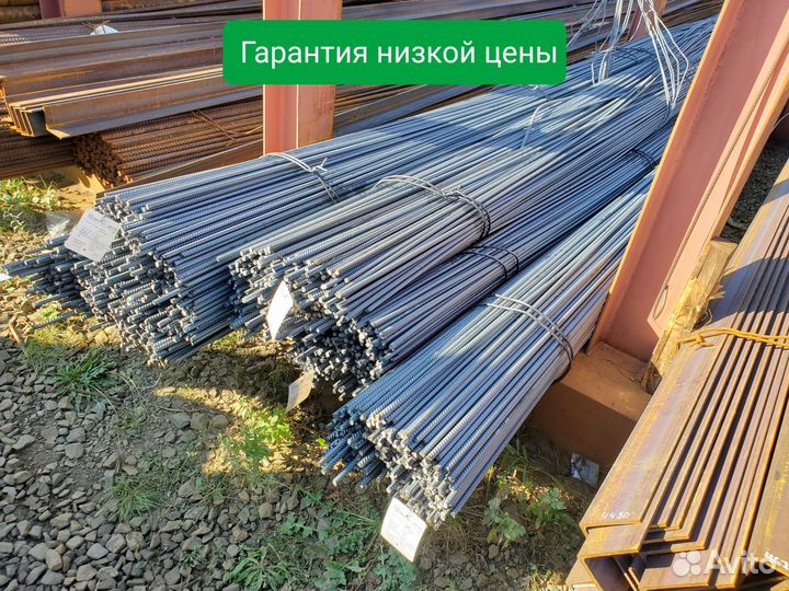 Арматура 8,10,12 А500С для фундамента