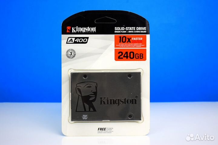 SSD KingSton 240 гб A400 2.5