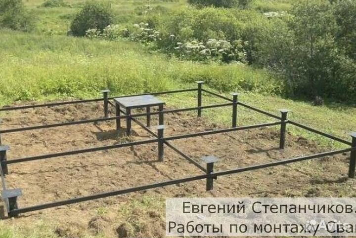 Винтовые сваи и Монтаж