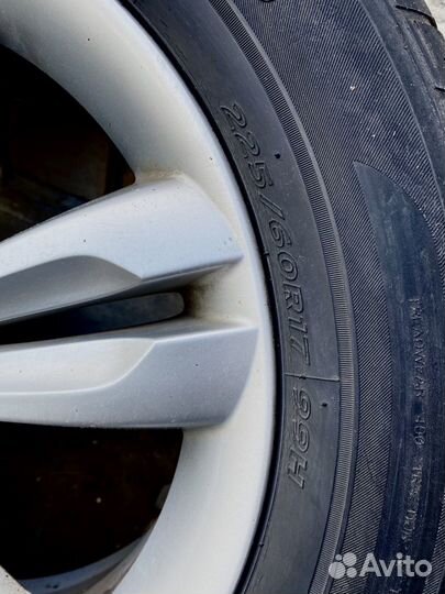 Колеса в сборе hyundai IX 35 r17 5 114.3